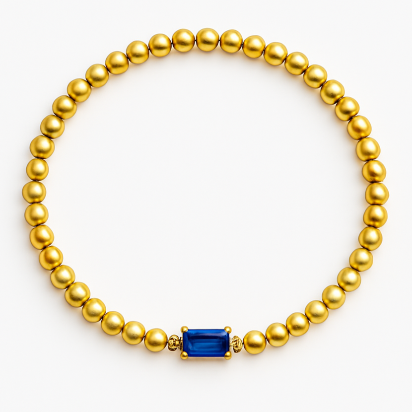 Beaded Birthstone Bracelet